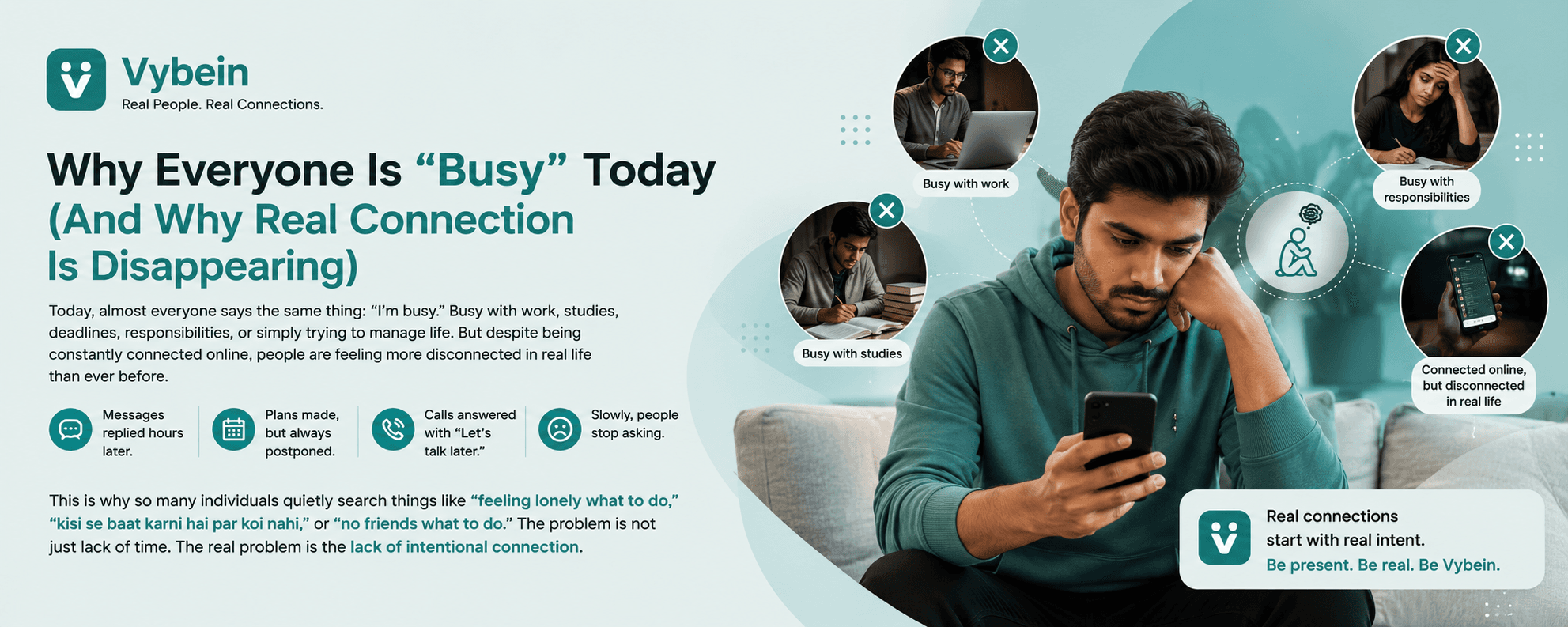 Why Everyone Is “Busy” Today (And Why Real Connection Is Disappearing)